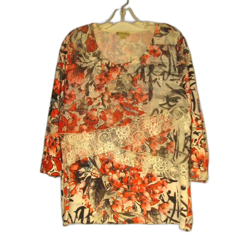 Energe World Wear Floral Top